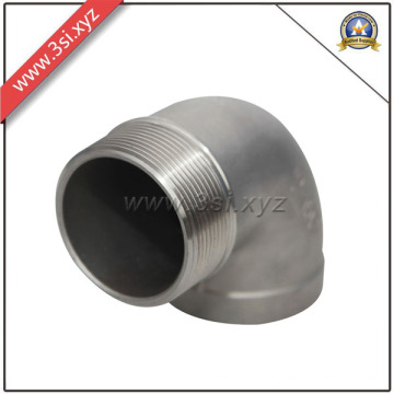 ASTM 304 Ss 90 Degree NPT Threaded Male Elbow (YZF-L188)